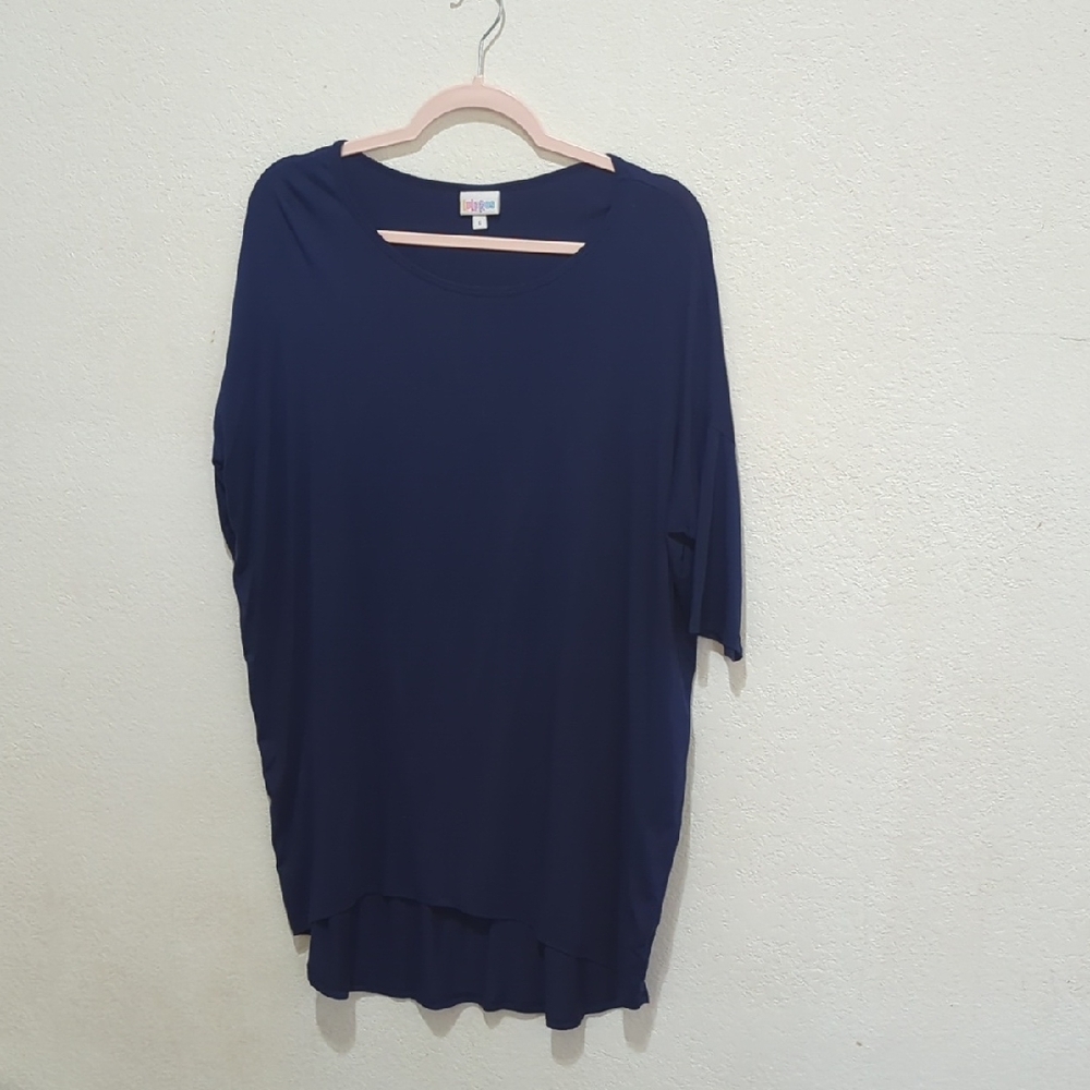 Lularoe Navy Short Sleeve Top
